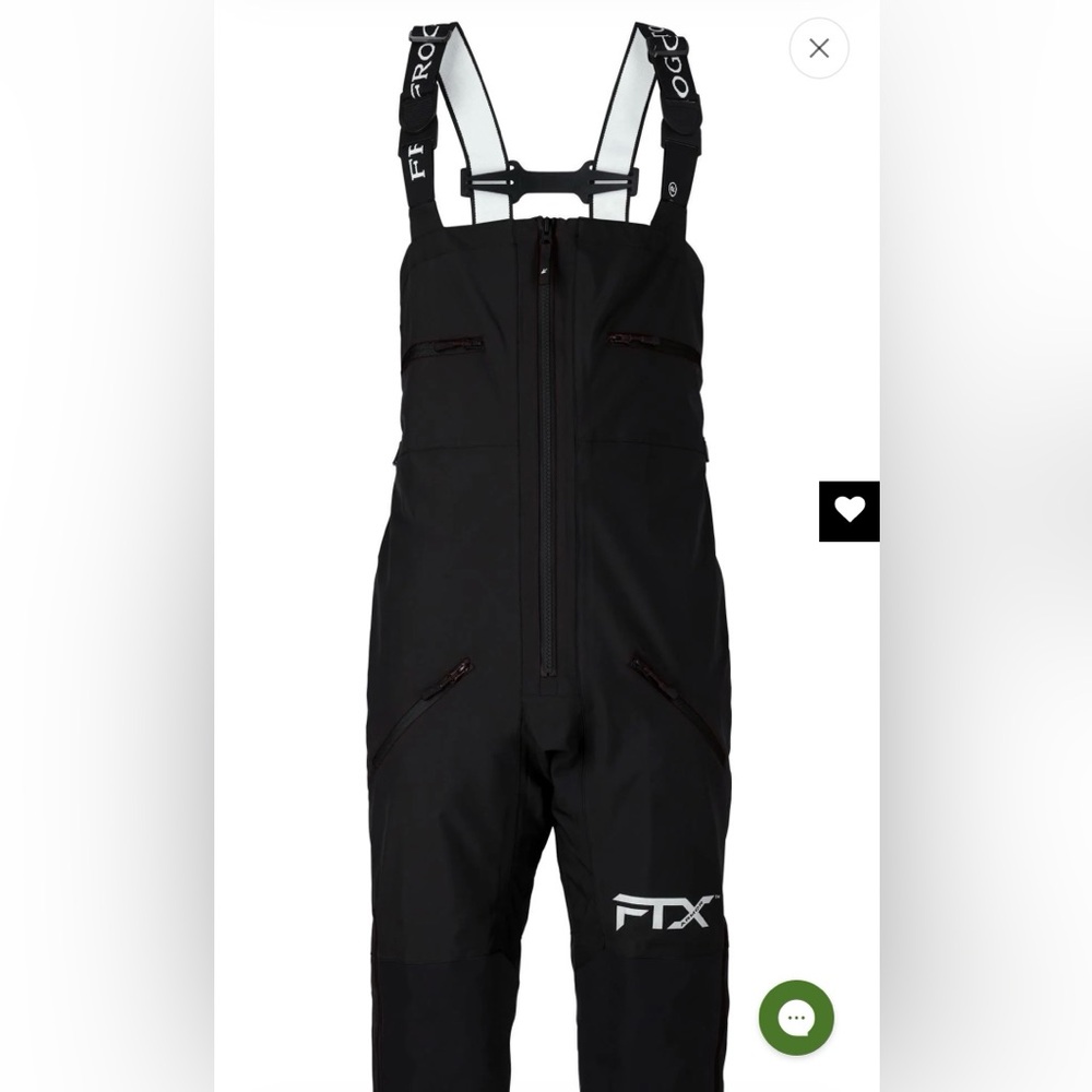 NWT Frogg Toggs Armor Bibs, fishing, black, large